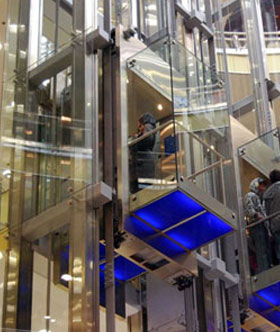 Стеклянный панорамный лифт, поставка,монтаж и обслуживание лифтового оборудования