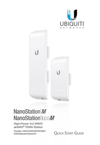 Спецификация Ubiquiti NanoStation M2