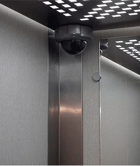 Установка видеонаблюдения в лифте